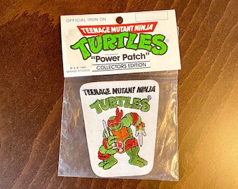 Vintage 1989 Teenage Mutant Ninja Turtles “Power Patch”