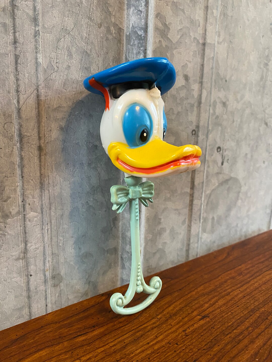 Vintage Disneys Donald Duck Baby Rattle - Etsy