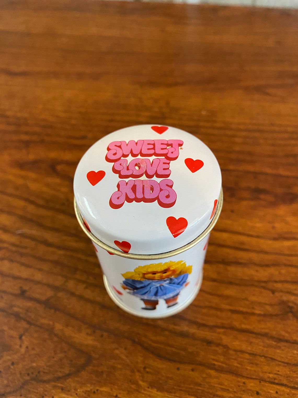 Vintage Sweet Love Kids Collectable Tin - Etsy