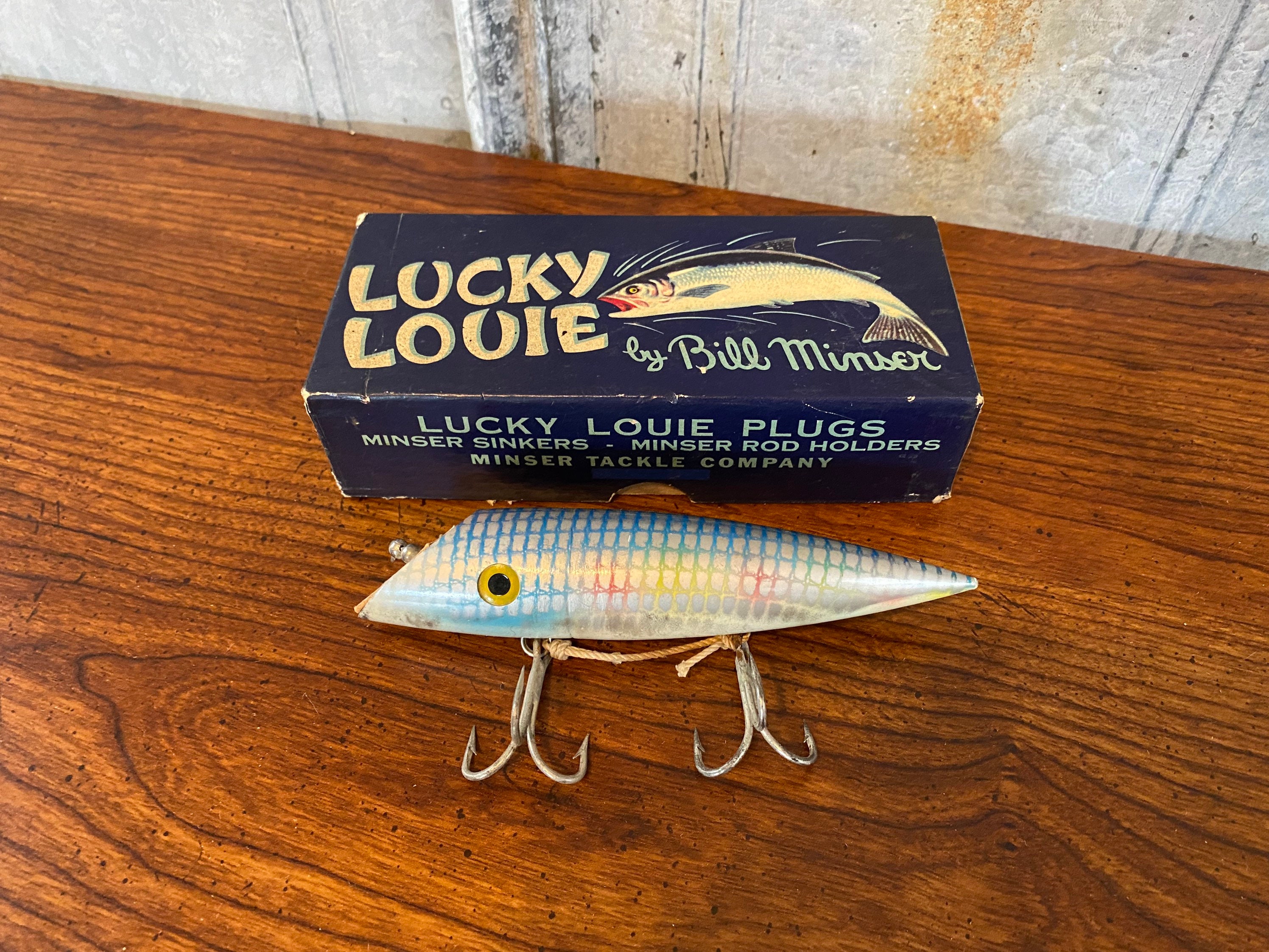 Vintage Lucky Louie Herring Lure 