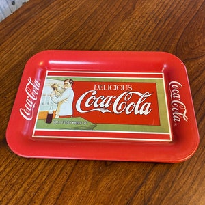 Vintage Coca Cola Metal Tray