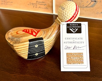 Handcrafted “Super Dad” Persimmon Driver