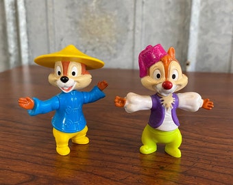 Vintage Disney Chip and Dale Toys