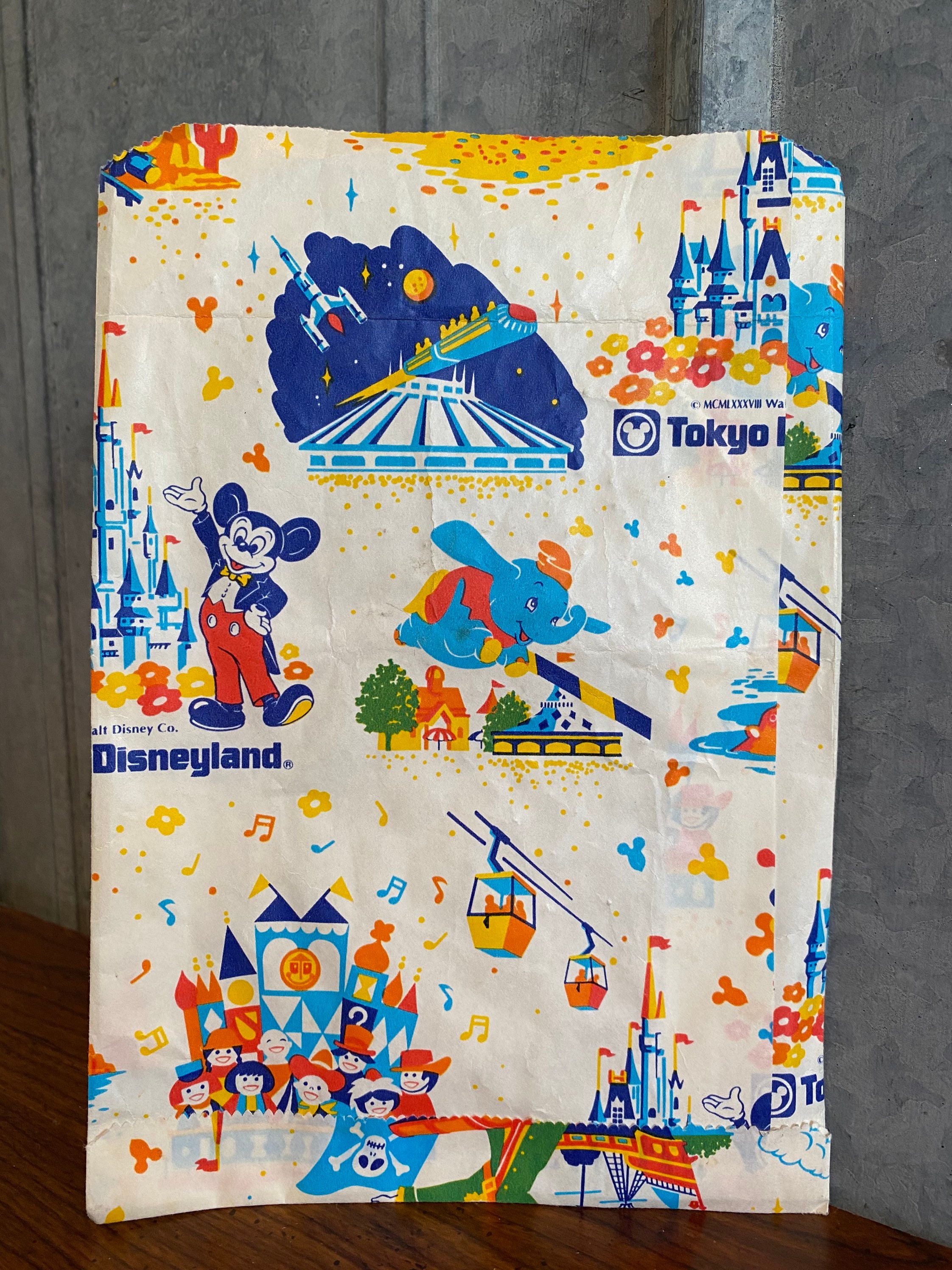 Vintage Disneyland Tokyo Memorabilia - Etsy