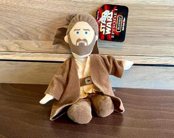Vintage Star Wars Episode 1 - Qui-Gon Jinn Figurine.