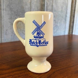Vintage Vandermint Dutch Coffee Stoneware Mug