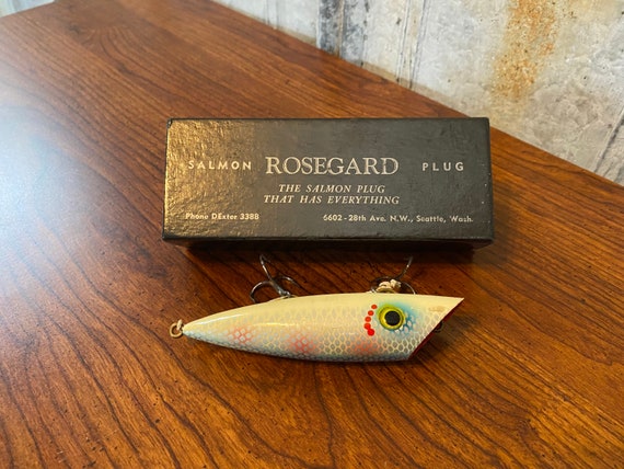 Vintage Rosegard Salmon Lure 