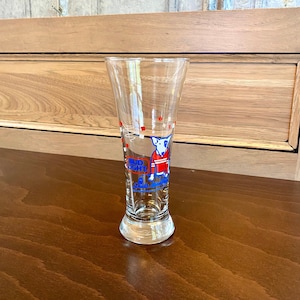 Vintage Bud Light Spuds MacKenzie Beer Glass
