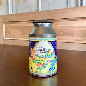 Vintage Cadbury Country Metal Canister