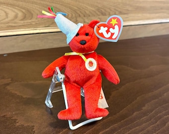 TY Teenie Beanie Baby Mcdonalds - 25th Anniversary Ronald Happy