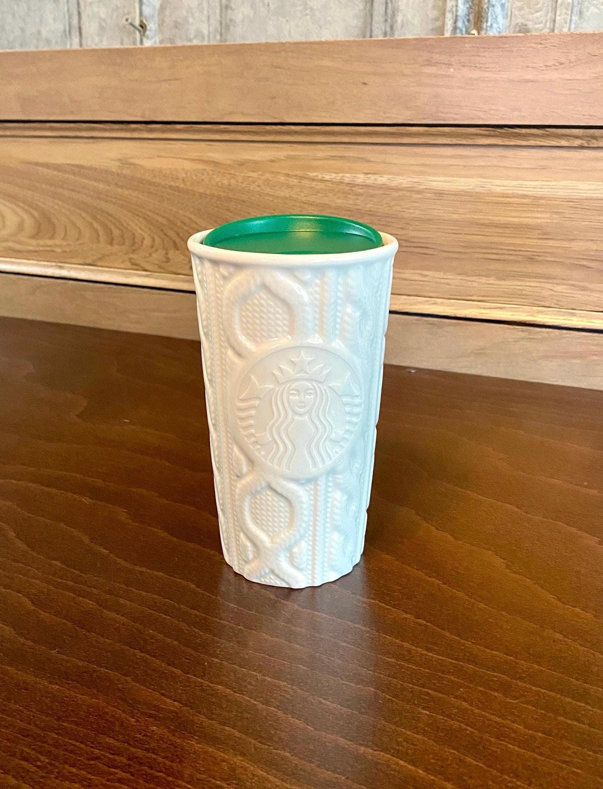 Starbucks Coffee Quilted Ceramic Collectible Mug