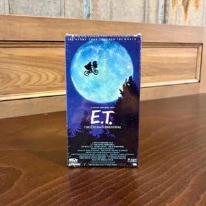 Vintage “E.T.” MCA Factory Sealed VHS
