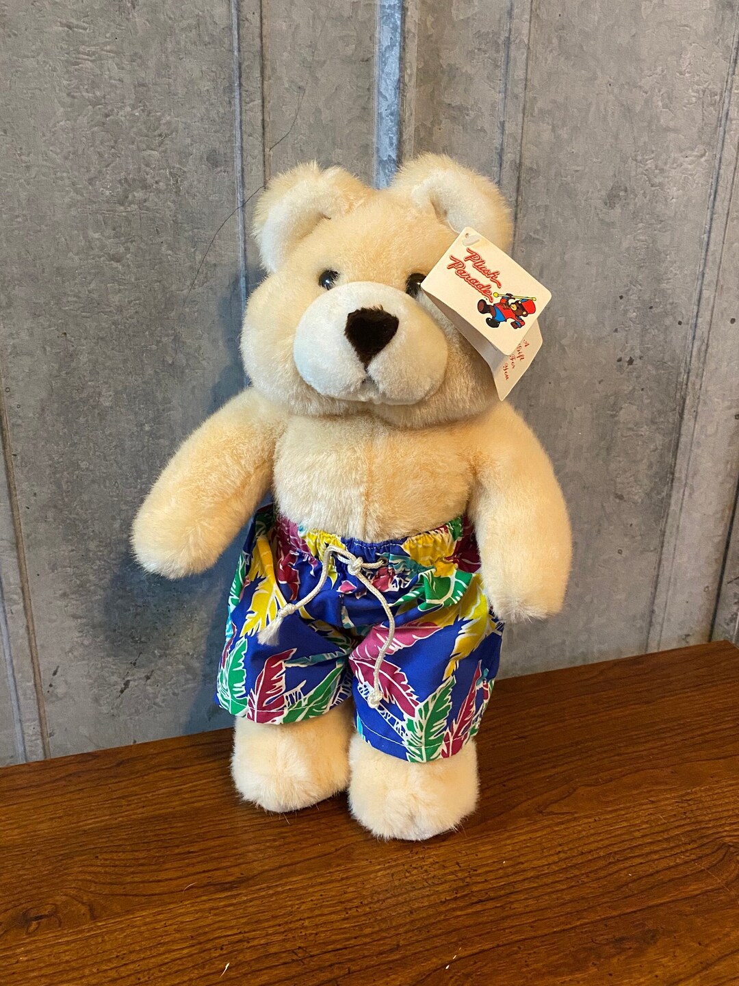 Vintage Plush Parade Teddy Bear - Etsy