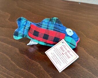 Calcetines vintage Eddie Bauer "Mini Trout"
