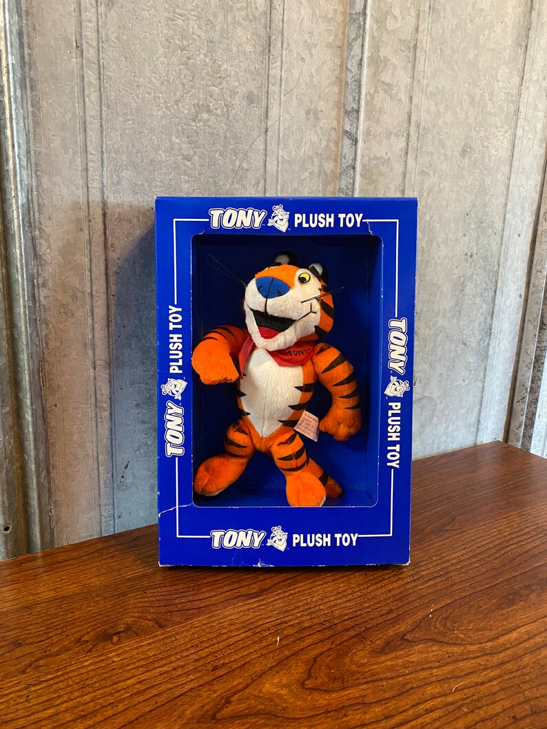Vintage Tony the Tiger Plush Etsy