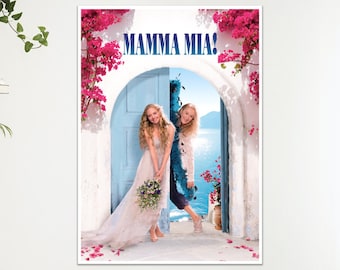 Mamma Mia ver2 Musical Movie Film Poster Print Wall Art Gift  A4 A3