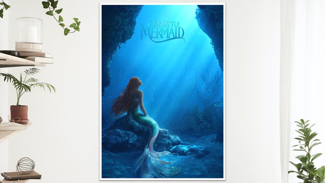 The Little Mermaid New Movie Film Poster Print Wall Art Gift A4 A3