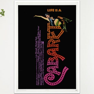 Cabaret Musical Movie Film Poster Print Wall Art Gift  A4 A3