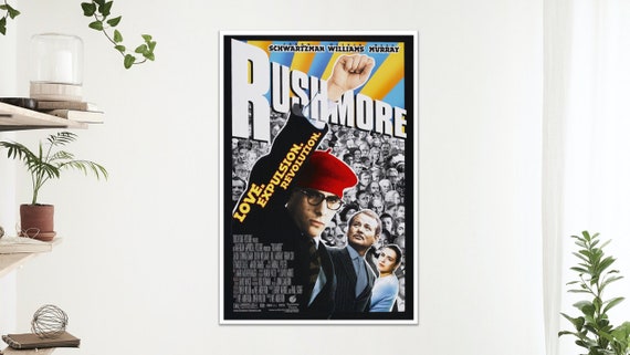 Rushmore Wes Anderson Movie Film Poster Print Wall Art Gift  A4 A3
