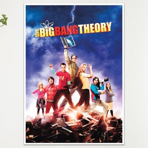 The Big Bang Theory TV Movie Art Film Poster Print Wall Art Gift  A4 A3