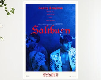 Saltburn ver5 Barry Keoghan Movie Film Poster Print Wall Art Gift  A4 A3