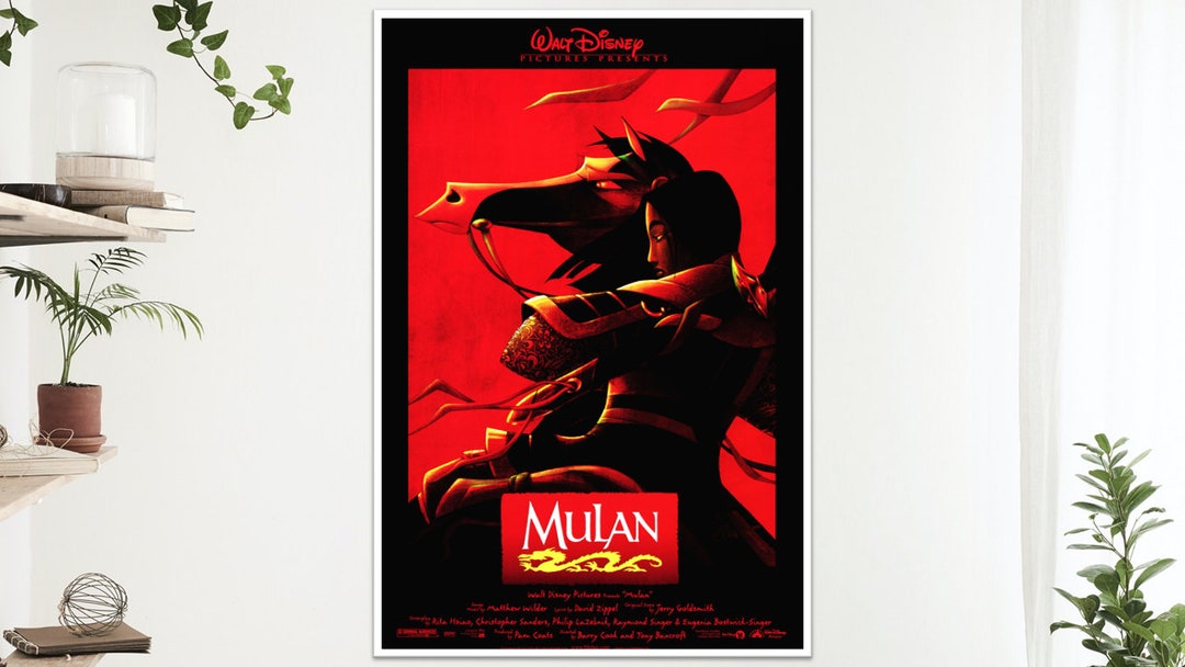 Mulan Classic Movie Film Poster Print Wall Art Gift A4 A3 - Etsy UK