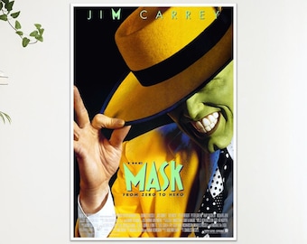 De Mask Filmposter Print Muurdecoratie Cadeau A4 A3