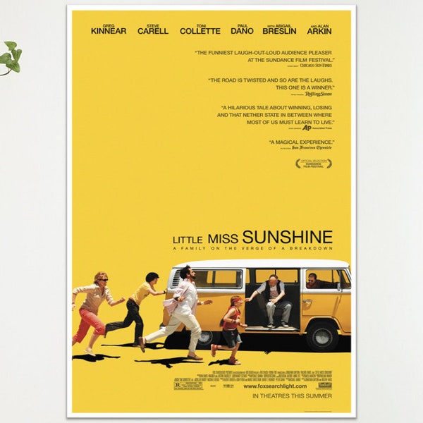 Little Miss Sunshine Movie Art Film Poster Print Wall Art Gift  A4 A3