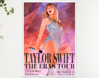 Taylor Swift The Eras Tour Movie Film Poster Print Wall Art Gift  A4 A3