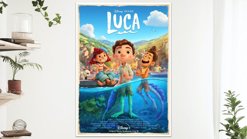 Luca Apearence Luca Classic Movie Film Poster Print Wall Art Gift A4 A3 - Etsy UK