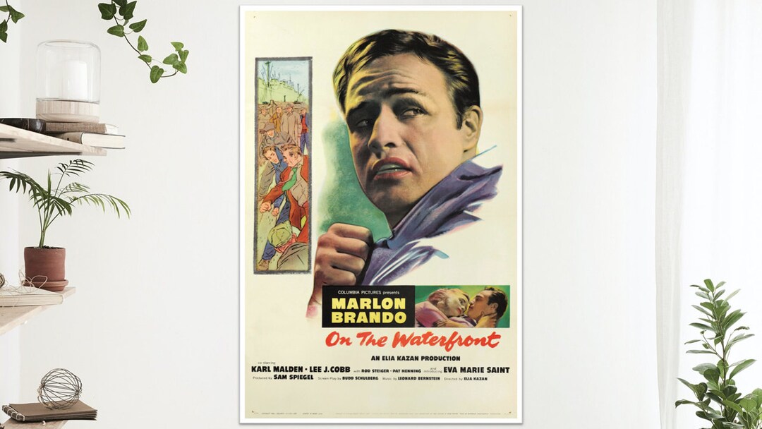On the Waterfront Movie Art Film Poster Print Wall Art Gift A4 A3 - Etsy UK