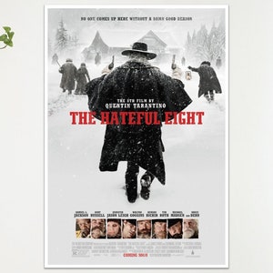 The Hateful Eight Movie Film Poster Print Wall Art Gift  A4 A3