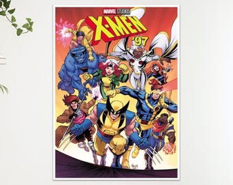 X-Men 97 2 TV Art Movie Film Poster Print Wall Art Gift  A4 A3