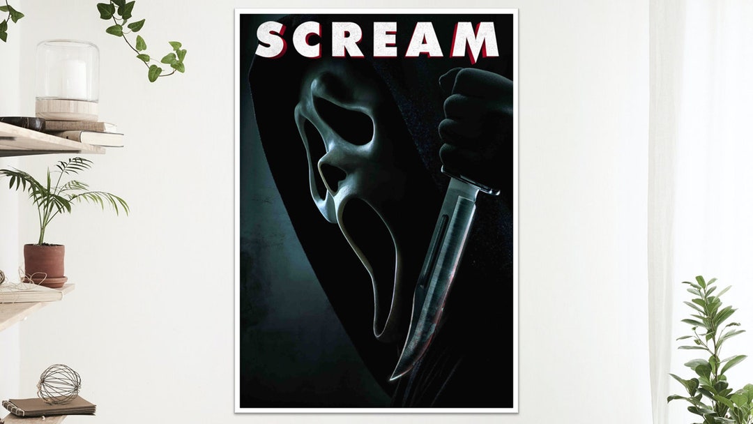 Scream Movie Film Poster Print Wall Art Gift A4 A3
