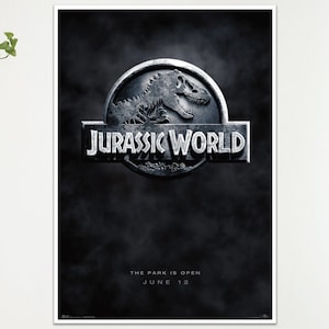 Jurassic World Movie Art Film Poster Print Wall Art Gift  A4 A3