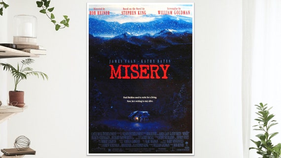 Misery Movie Film Poster Print Wall Art Gift  A4 A3