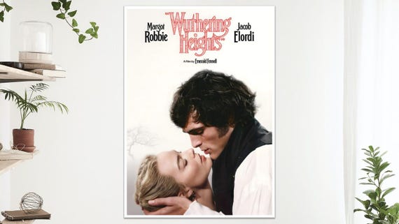 Wuthering Heights  Jacob Elordi Movie Film Poster Print Wall Art Gift  A4 A3