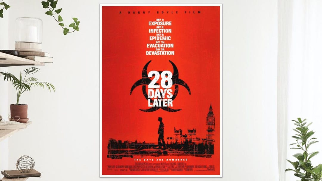 28 Days Later Movie Film Poster Print Wall Art Gift A4 A3 - Etsy