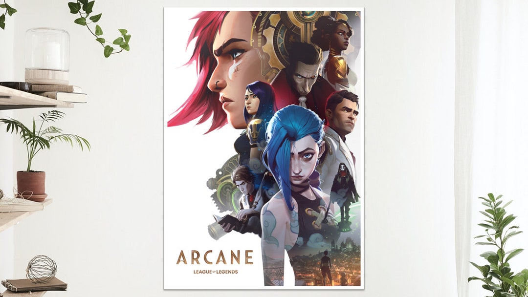 Arcane League of Legends Poster: TV Movie Art Print - Etsy