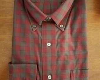 Paul Fredrick Men&#39;s dress shirt sz 15.5 33 sleeve