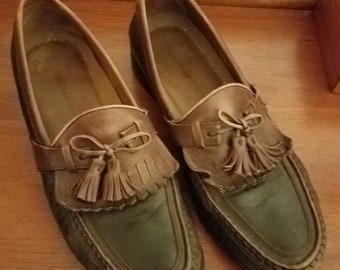 Johnston & Murphy mens leather loafer size 10.5