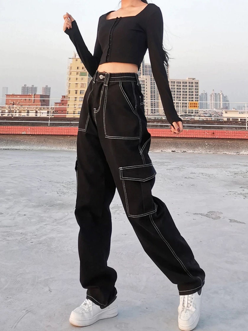 Buy Women Baggy Sweatpants 90s Athletic Graffiti Hip Hop Pants Drawstring  Loose Jogger Cinch Bottom Hippie Palazzo Pants Jwhite Medium at Amazonin