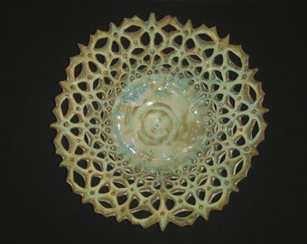 Blue Lace Bowl