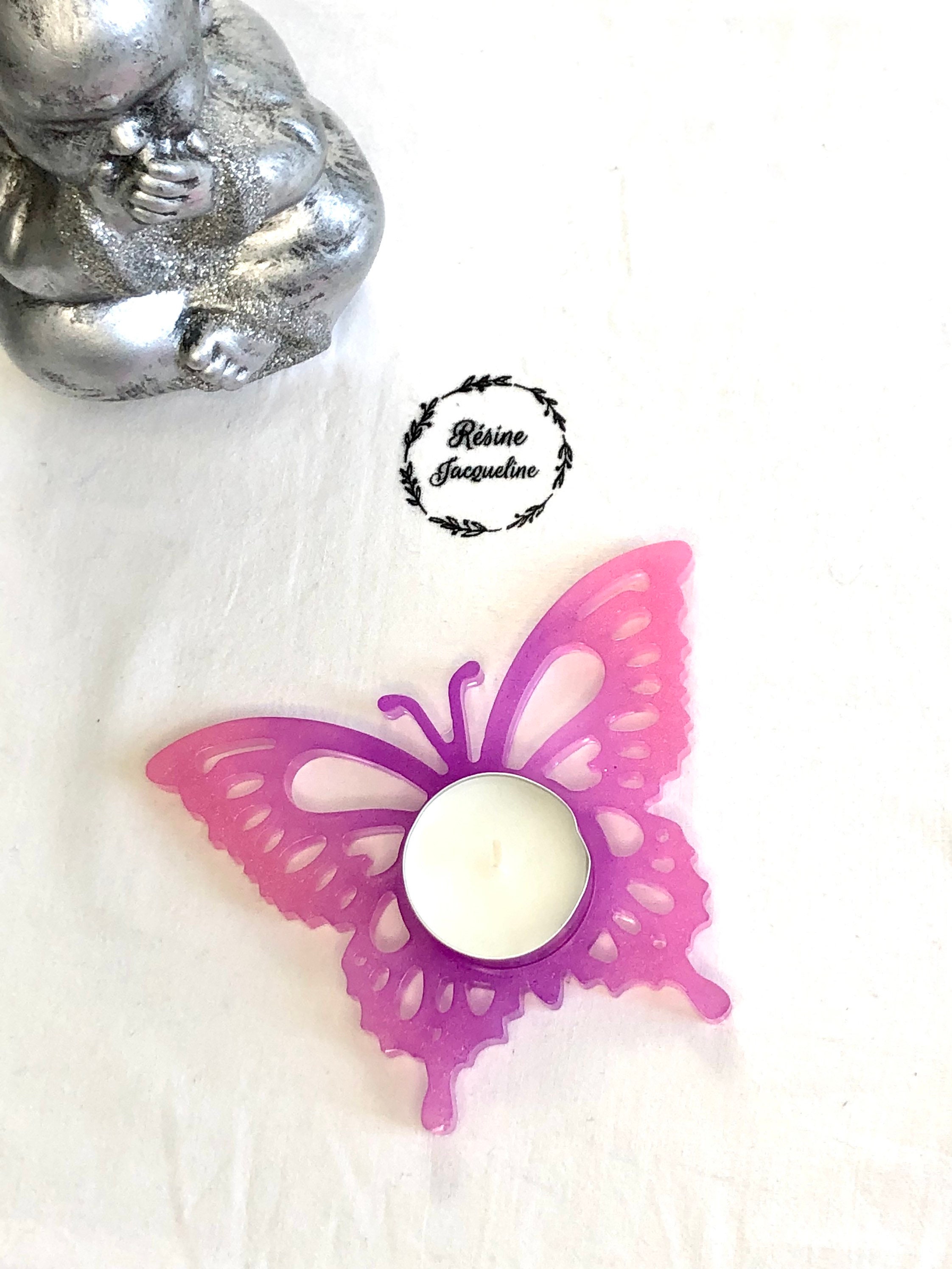 Bougeoir Chauffe Plat Papillon