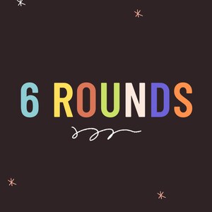 A quiz with different rounds