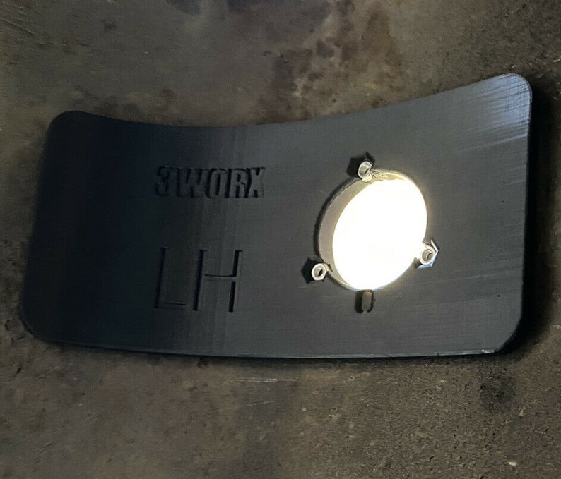 MG Midget Front Indicator Fillers X2 Rubber to Chrome Bumper Conversion