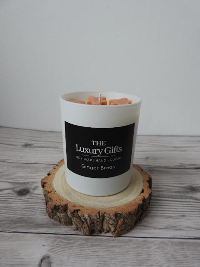 Gingerbread Candle Etsy UK