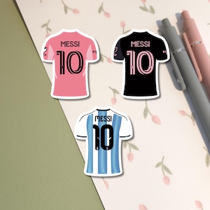 Messi 25-26 Jersey Stickers
