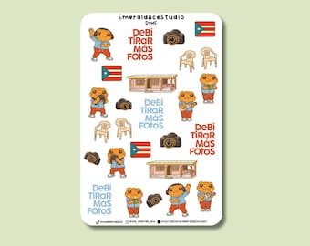 Bad Bunny DTMF Sticker Sheet