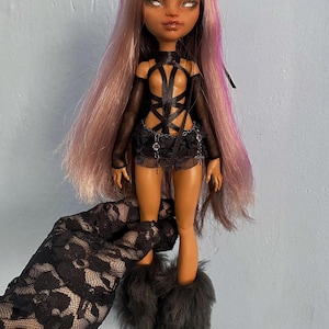 monster high doll clawdeen g3 ooak repaint custom